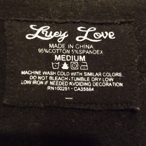 💕LUCY LOVE💕 Black Raw Edge Sweater Blazer - Picture 6 of 6